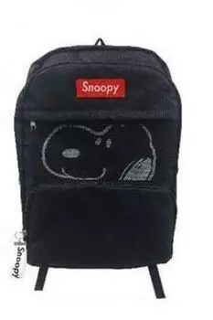 Рюкзак Air Plants Dream Snoopy 3 Pocket Black, Ш30 x В38 x Г16 см, сделано в Японии K-4367A чёрный