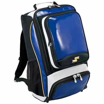 Рюкзак эмалированный D синий x золотой [SK]