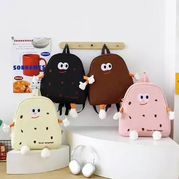 Рюкзак Biscuit женский японский Ins Wind мягкий милый мультяшный милый холщовый рюкзак для девочек-студентов школьная сумка