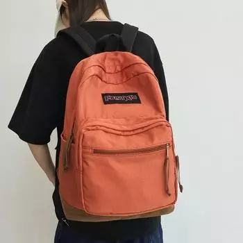 Рюкзак большой емкости для мужчин и женщин, школьный рюкзак для школьников, рюкзак для студентов колледжа чёрный