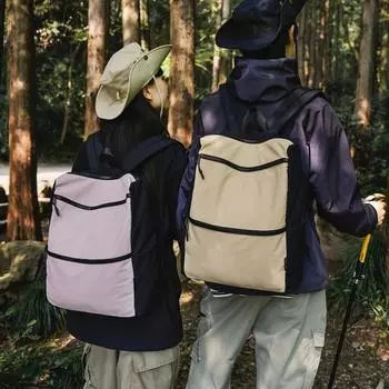 Рюкзак большой емкости для мужчин и женщин, легкая дорожная сумка, школьный рюкзак для альпинизма на открытом воздухе чёрный