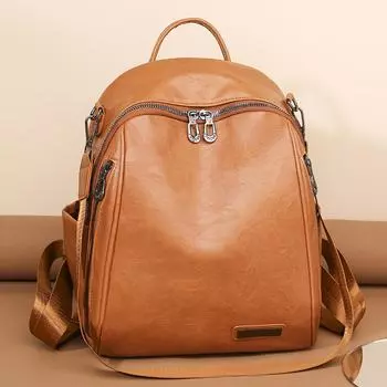 Рюкзак большой емкости для путешествий, рюкзаки Mochila, женский рюкзак, женский кожаный рюкзак для девочек, женские школьные сумки Sac A Dos чёрный