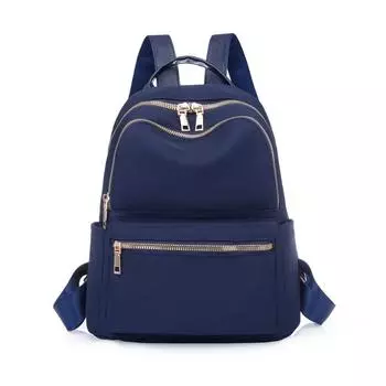 Рюкзак большой емкости для женщин, модный простой корейский вариант нейлонового школьного рюкзака для учащихся средней школы, повседневный женский рюкзак из ткани Оксфорд