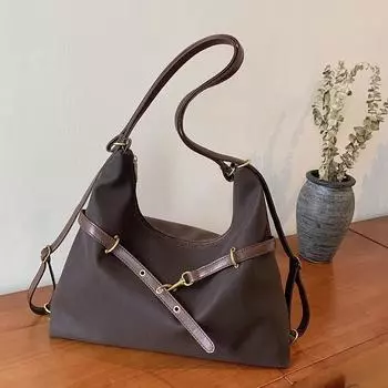 Рюкзак большой емкости для женщин, сумка Tide Leisure Travel Backpack для женщин, сумка-тоут для поездок на работу хаки