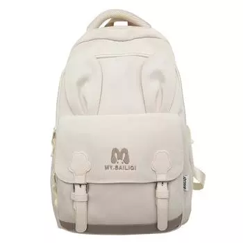 Рюкзак большой емкости для женщин в школьном стиле красный