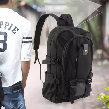 Рюкзак большой емкости с защитой от кражи, холщовый рюкзак для повседневной жизни