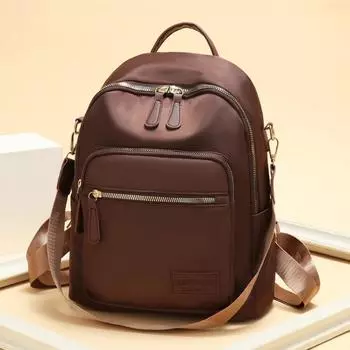 Рюкзак большой емкости, стильная женская сумка, легкий рюкзак для отдыха и путешествий чёрный