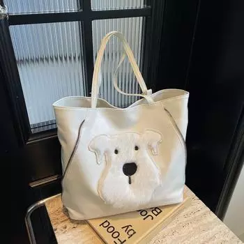 Рюкзак большой вместимости для отдыха и поездок на работу 2024 года, новый симпатичный иностранный нишевый дизайн, красивая женская сумка на одно плечо чёрный