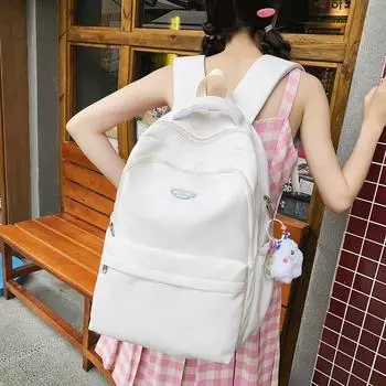 Рюкзак большой вместимости для учащихся старших классов средней школы, школьная сумка