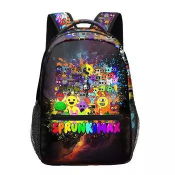 Рюкзак большой вместимости для учеников начальной и средней школы, мультяжная наплечная сумка и пенал для детей One Size