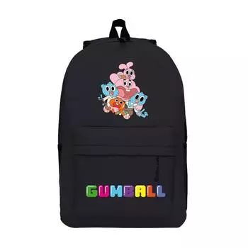 Рюкзак большой вместимости для учеников начальной и средней школы, мультяжная наплечная сумка и пенал для детей One Size