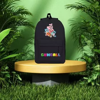 Рюкзак большой вместимости для учеников начальной и средней школы, мультяжная наплечная сумка и пенал для детей One Size