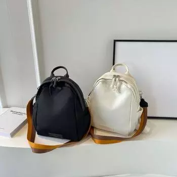 Рюкзак большой вместимости для женщин, новый стиль, женские повседневные сумки для мам с широкими плечевыми ремнями и сумка через плечо на одно плечо, сумка-ракушка