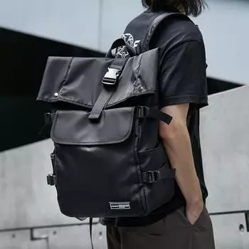 Рюкзак большой вместимости, мужской рюкзак для компьютера, сумка для отдыха и путешествий, сумка для школьников, мужская сумка чёрный