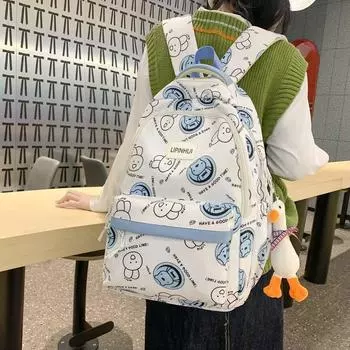 Рюкзак большой вместимости, школьный рюкзак для учащихся младших классов средней школы