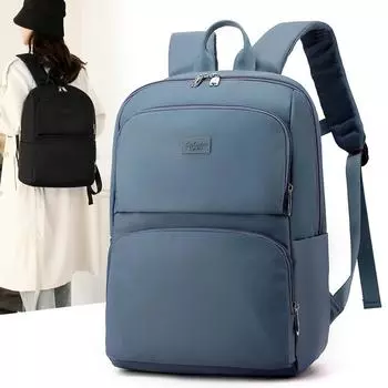 Рюкзак большой вместимости, женский школьный рюкзак, рюкзак для учащихся средней школы, легкая нейлоновая дорожная сумка мятный зеленый