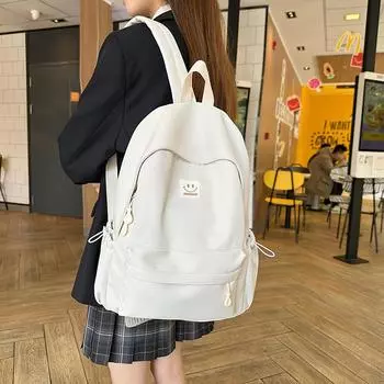 Рюкзак Campus Backpack женский рюкзак большой вместимости студенческий школьный ранец чёрный