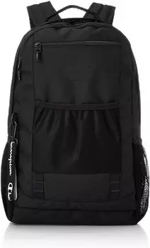 Рюкзак Carina 24L B4 размер хранения большой вместимости черный [Champion] № 67762 (вышивка: черный)