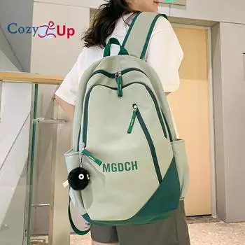 Рюкзак Cosy Up для отдыха для учащихся средних и старших классов, рюкзак для женщин в классе, рюкзак большой вместимости 30x45x15cm синий