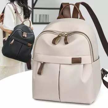 Рюкзак Cross Border для женщин 2024 года, новый рюкзак большой вместимости для путешествий на открытом воздухе с несколькими отделениями, нейлоновый рюкзак для студентов колледжей