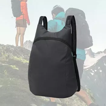 Рюкзак Daypack Большая вместительная спортивная сумка на плечо Tote Travel Back Pack для езды на велосипеде на открытом воздухе No Side Pocket
