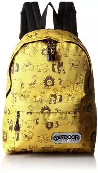 Рюкзак детский Cheerfull B5 Storage Excursion All Pattern Большая емкость 13 л Желтый Один размер [Товары для отдыха на природе] (животное)