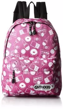 Рюкзак детский Cheerfull B5 Storage Excursion All Pattern Большая емкость 13 л Shocking Pink Один размер [Товары для активного отдыха] (Сладости)
