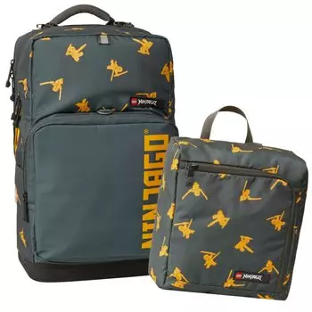 Рюкзак детский рюкзак рюкзак рюкзак детский рюкзак большой емкости водоотталкивающий легкий бренд Ninjago для девочек мальчиков школьный детский дорожный рюкзак