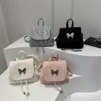 Рюкзак Дизайн Нишевая Сумка Женская Новая Летняя Модная Школьная Сумка Высококачественный Рюкзак в Студенческом Стиле