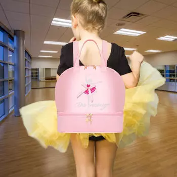 Рюкзак для балета Милый подарок Сумка для спортзала для гимнастики Латины Путешествий Pink