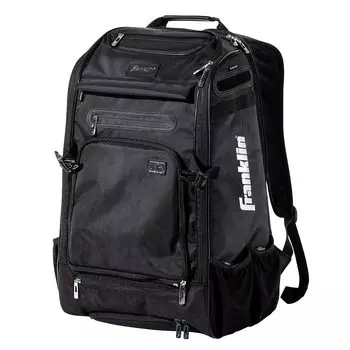 Рюкзак для бейсбола Franklin Sports MLB Traveler Elite, бейсбольная сумка или рюкзак для софтбола, бутсы для отбивания и многое другое, водонепроницаемая молодежная бейсбольная сумка премиум-класса