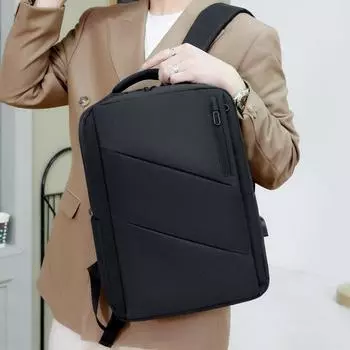 Рюкзак для деловых поездок, рюкзак с USB-зарядкой, сумка для ноутбука, вместительный студенческий рюкзак, можно напечатать логотип