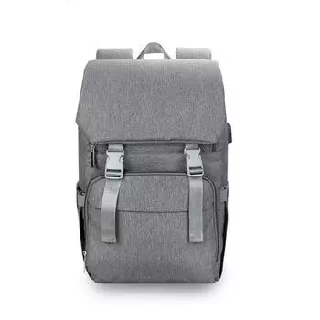 Рюкзак для детских подгузников, большая вместительная сумка для подгузников для мамы, многофункциональный повседневный дорожный рюкзак с USB-портом для зарядки, коляска