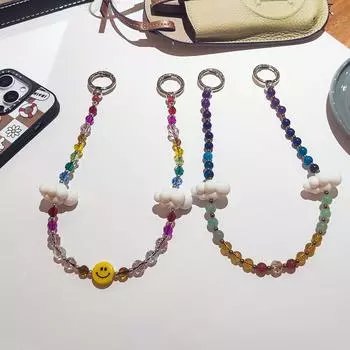 Рюкзак для девочек Niche Fashion с разноцветной подвеской из бисера