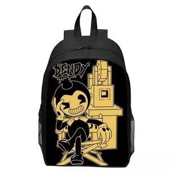 Рюкзак для девочек Рюкзак для ученика начальной школы Рюкзак с принтом Детская сумка Сумка через плечо Пенал Набор из трех предметов One Size