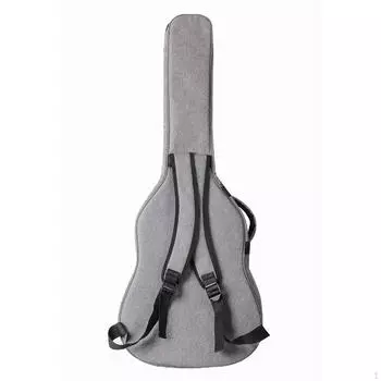 Рюкзак для гитары Двойная сумка через плечо Акустическая легкая износостойкая практичная синий