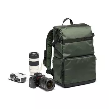 Рюкзак для камеры Street Slim Backpack 12L Темно-зеленый Может вмещать 14-дюймовый ноутбук MB [Manfrotto] MS2-BP
