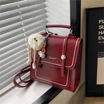 Рюкзак для колледжа, женский рюкзак, трендовый студенческий рюкзак, сумка через плечо