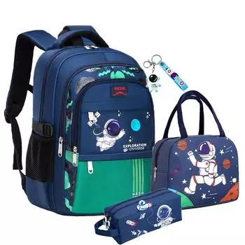 Рюкзак для мальчиков, детские сумки для начальной школы, ранцы для начальной школы, легкие сумки для книг, подарки для космонавтов