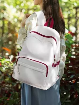 Рюкзак для ноутбука большой емкости 15,6 для женщин, подростковый школьный рюкзак для девочек и мальчиков, водонепроницаемая дорожная повседневная сумка, черный рюкзак