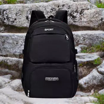 Рюкзак для ноутбука для мужчин, нейлоновый рюкзак для поездок на работу и отдыха на природе