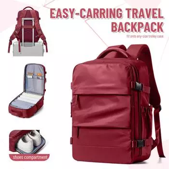 Рюкзак для ноутбука для путешествий, отдыха на природе, твердый школьный рюкзак, деловой рюкзак для ручной клади в самолете, женский и мужской повседневный рюкзак