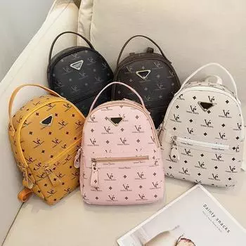 Рюкзак для отдыха и путешествий, модный, все в одном, с принтом, большой емкости, школьный рюкзак для школьников белый