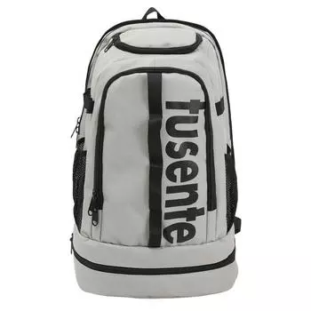 Рюкзак для пеших походов на открытом воздухе, нейлоновый, большой вместимости, водоотталкивающий, дорожный рюкзак с отделением для обуви серый