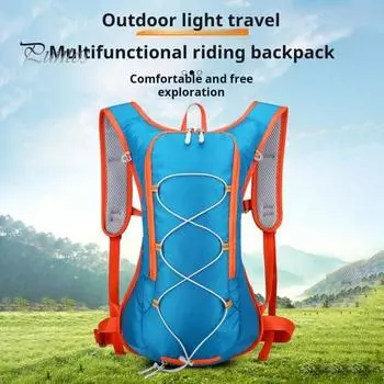 Рюкзак для питья, походный рюкзак для спорта на открытом воздухе, нейлоновая сумка большой емкости для пеших прогулок, велоспорта, бега, велоспорта фиолетовый