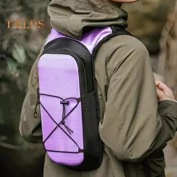 Рюкзак для питья, спортивная сумка для отдыха на открытом воздухе, рюкзак для воды с 1,5-литровым резервуаром для воды для бега, езды на велосипеде, пешего туризма серый