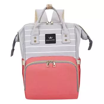 Рюкзак для подгузников, Детский рюкзак для подгузников с индивидуальным дизайном, Многофункциональный рюкзак для мамы, Подходит для путешествий и активного отдыха One Size
