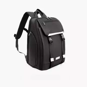 Рюкзак для поездок на работу, мужской рюкзак, большая вместительная дорожная сумка для студентов, студентов, деловых людей, отдыха, компьютерная сумка чёрный