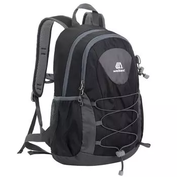 Рюкзак для походов на открытом воздухе, 20 л, водонепроницаемый рюкзак для кемпинга для мужчин и женщин, легкий складной чёрный