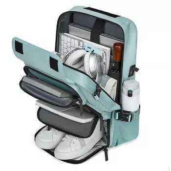 Рюкзак для путешествий для мужчин и женщин, походов на открытом воздухе зелёный